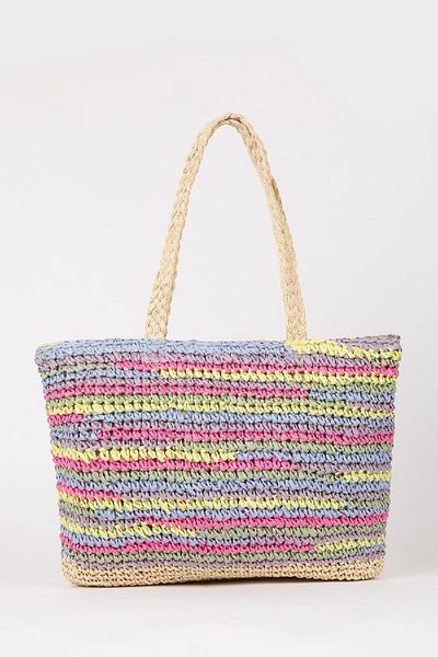DeFacto Baguette-Tasche aus Stroh für Damen - B9033axns