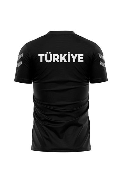 hummel Μπλουζάκι με γιακά μωρού της εθνικής ομάδας Armin, μαύρο