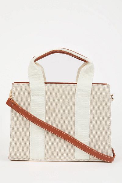 DeFacto Umhängetasche aus Canvas für Damen - B9340AXNS