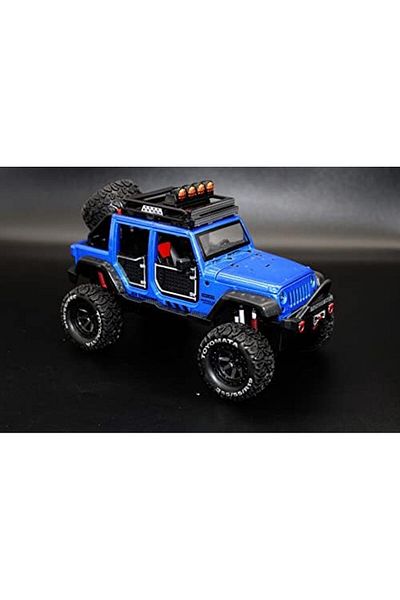 Generic Jeep Off-Road Kings Jeep Wrangler Unlimited Variable Color Diecast Vehicle (1:24 Scale) (Multicolor)