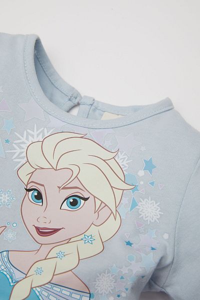 DeFacto Baby Girl Frozen Φόρεμα με μακρυμάνικη φούστα Tutu D2558a524au