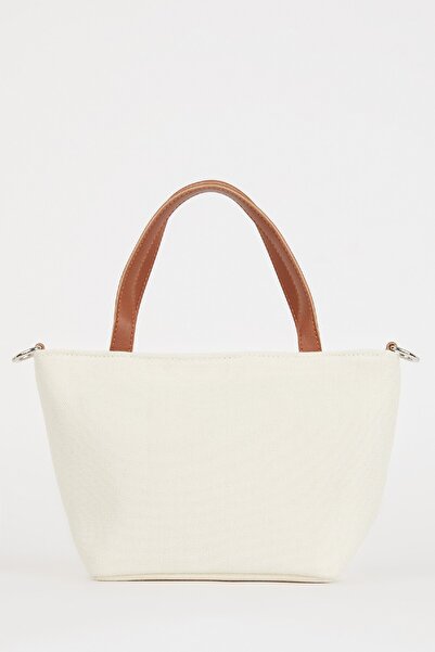 DeFacto Canvas Women's Handbag - B9343AXNS