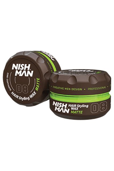 NISHMAN Nishman Hair Styling Wax (Matte 08) 100ml