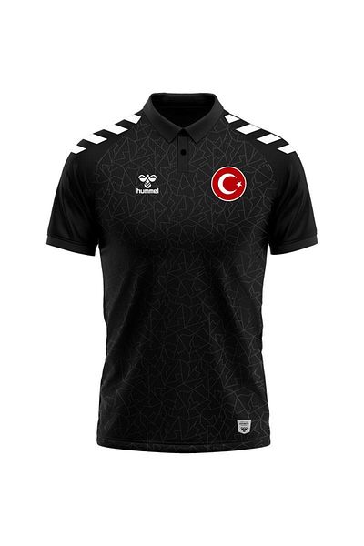 hummel Dream Mill National Team Camping T-Shirt Μαύρο