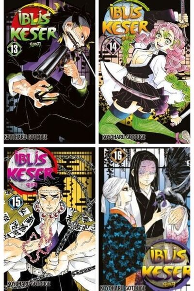 Gerekli Şeyler Yayıncılık İblis Keser 13-14-15-16 manga seti (4 kitap)