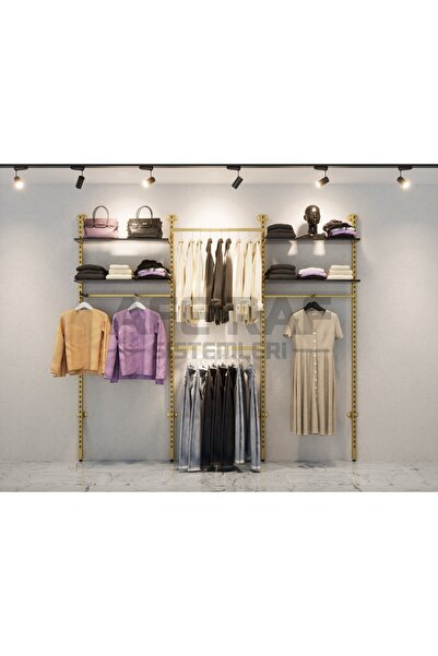 AFE DEKOR Mağaza Raf Sistemi, Askılık Sistemi, Butik Rafı, Mağaza Stand, Giyi...