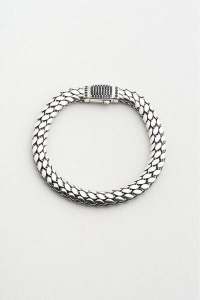 So CHIC... Mezopotamya Oksitli Gümüş Erkek Bileklik