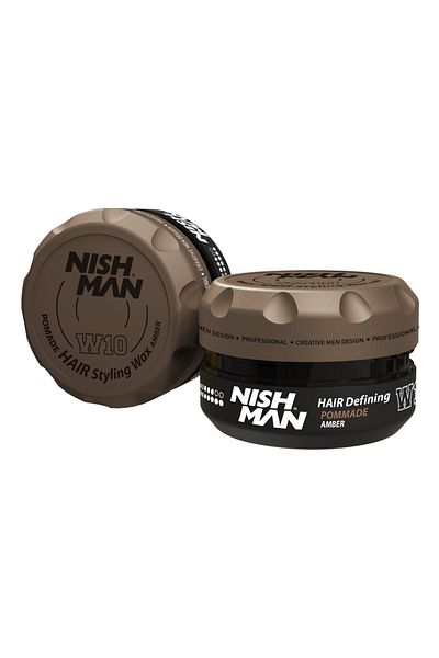 NISHMAN Nishman Hair Styling Wax (Amber) W10 100 ml