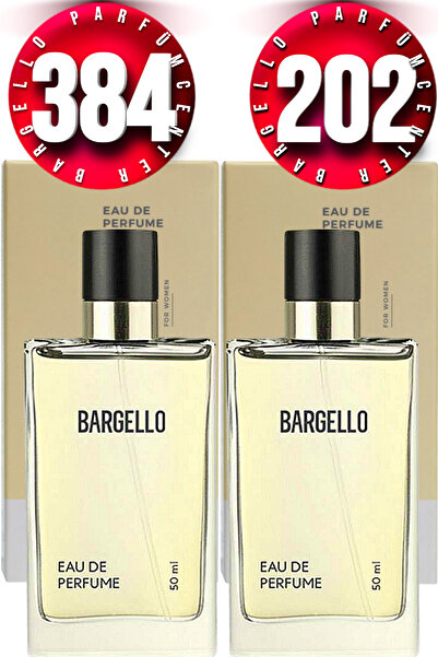 Bargello Parfüm 384 Kadın Parfüm Floral 50 Ml EDP + Bargello 202 Kadın Parfüm Oriental 50 Ml EDP