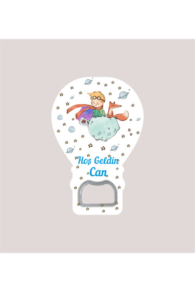 WMTasarim Küçük Prens Temalı Balon Açacak Magnet (Jelatin Paket Hediyeli)