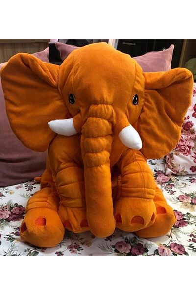 Özgüner Oyuncak Soft Sleeping Companion Elephant Full 90 cm Tall