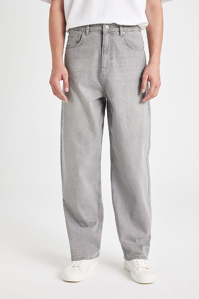 DeFacto Wide Leg Baggy Jeans - D4464AX24HS