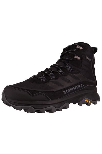 Merrell Herren Stiefel Stiefel Wanderschuhe Winterschuhe Moab Speed Thermo Mid WP J066911 Schwarz Black Le