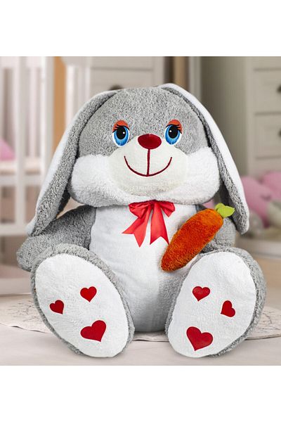 Pandamkee أرنب يحمل جزرة مقاس 100 سم