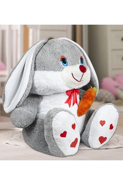 Pandamkee أرنب يحمل جزرة مقاس 100 سم