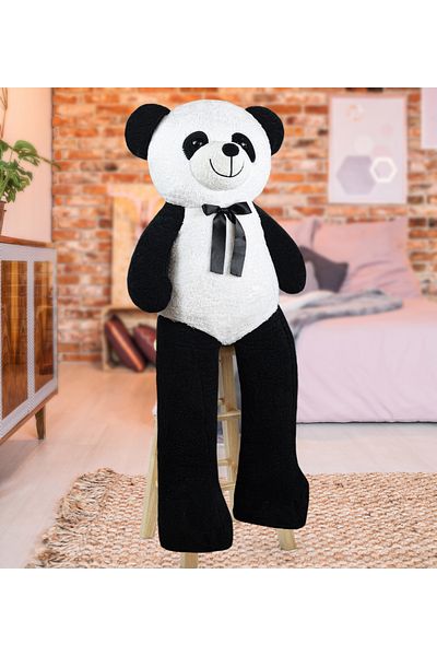 Özgüner Oyuncak Plush Giant Pans with Bow Tie