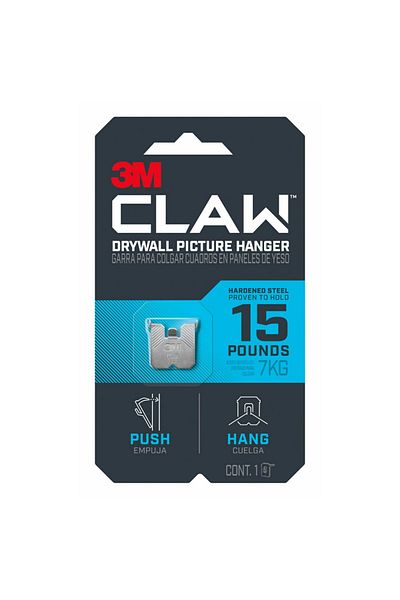 3M CLAW™ Drywall Picture Hanger – Secure and Tool-Free Hanging Solution