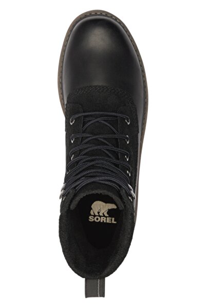 Sorel Herren Winterstiefel Stiefel Winterschuhe Slaptown 62 Caribou Wp 2078321 Schwarz 010 Black Leder Mi