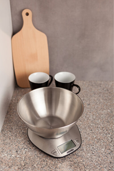 MESKO Kitchen scale with stainless steel bowl Mesko MS 3152