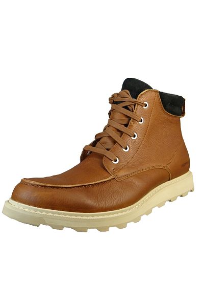 Sorel Herren Sportliche Stiefelette Winterschuhe Madson II Moc Toe WP 2010241 Braun 224 Gaucho TAN Leder