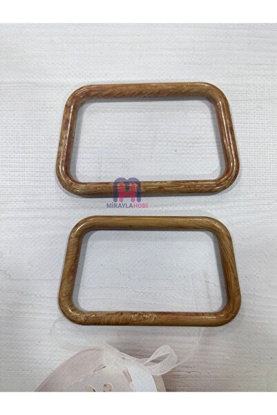 miraylahobi Bambu Görünümlü Plastik Çanta Sapı M12