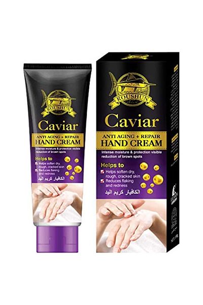 RousHun Caviar Anti-Aging and Repair Hand Cream – Deep Moisturizing and Nourishing Care (100ml)