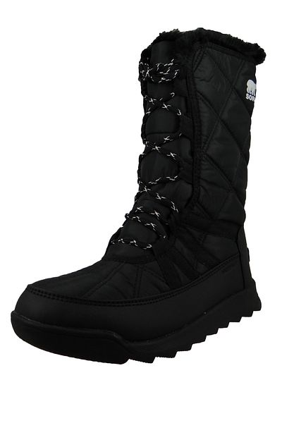 Sorel Damen Stiefel Stiefel Winterschuhe Whitney Tall Lace II 1916851 Schwarz 010 Black
