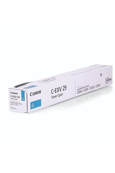 Canon خرطوشة حبر C-EXV 29C لطابعات IR C5030 وC5035 وC5235 وC5240 باللون السماوي