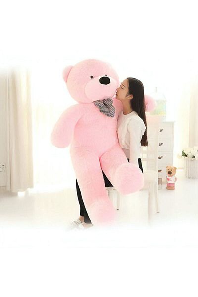 Pandamkee Giant Large Plush Teddy Bear 170 Cm Gift Bear (100% DOMESTIC) Pink
