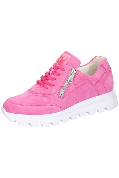Waldläufer Damen Low Sneaker H-ajala 993003-195 Rosa 233 Orchid Leder