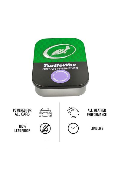 Turtle Wax Car Air Freshener Lavender Fragrance 30g, Long Lasting, Leak Proof, All Season Use