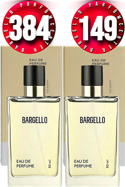 Bargello Parfüm 384 Kadın Parfüm Floral 50 Ml EDP + Bargello 149 Kadın Parfüm...