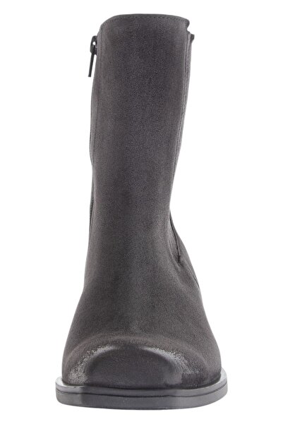 GABOR Damen Elegante Stiefelette F-weite 75.910 Grau 19 Dark Grey Leder