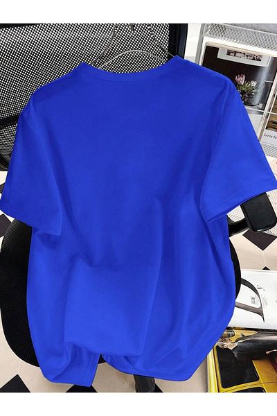 Afternoon Kids Tricou cu imprimeu Saks Blue ''White Brooklyn'' pentru baieti/fete