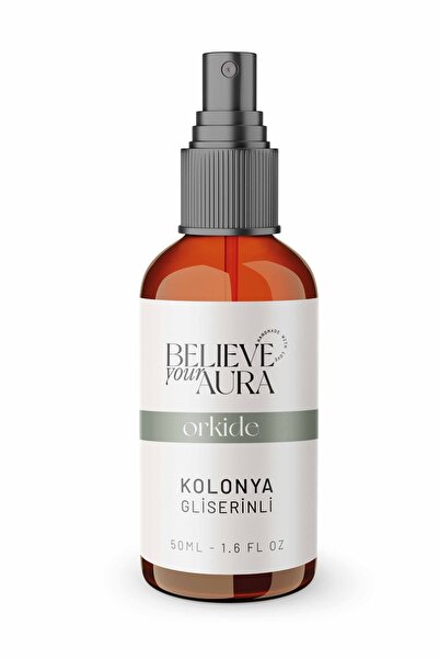 Believe Your Aura Bitkisel Gliserinli Doğal Orkide Kolonyası - 50 ml