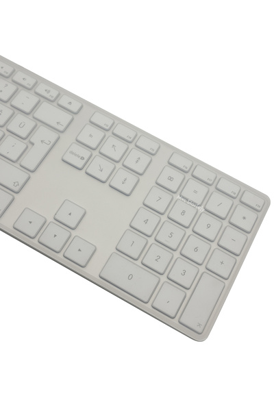Mcstorey Apple Magic Keyboard-1 Kılıf Klavye Koruyucu Türkçe Q Baskılı (UK-US) A1243 Kablolu Model Ile Uyumlu