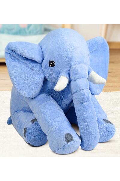 BORAM TOYS Uyku Arkadaşım Fil Peluş Fil 80cm (%100 Yer