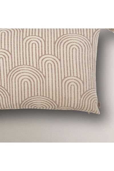 Vanilla Home Doors Husă de pernă dreptunghiulară cu ciucuri în relief boem
