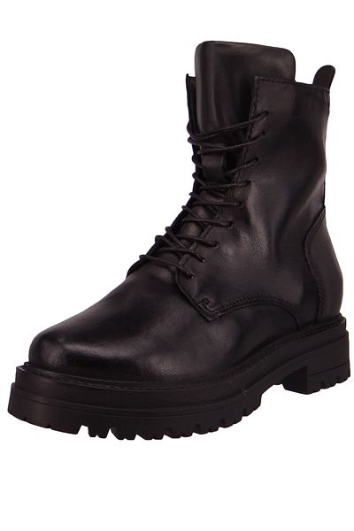 Mjus Damen Elegante Stiefelette 7051 Doblina P82207-0101 Black 6002 Nero Leder