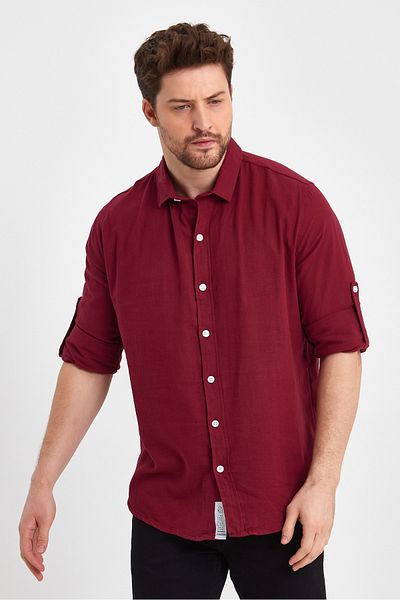 Weyeze Linen Ae-Y13007Lns Basic Shirt