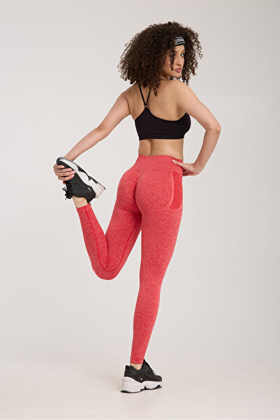 gymhams Drop Hip Gathered Hip Shaper Push up Recovery Women's Sports Leggings