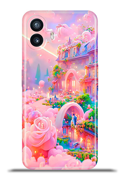 NOTHING Phone 2 Uyumlu Kılıf Kapak Esnek Silikon Kamera Koruma 4k Desenli - Y...