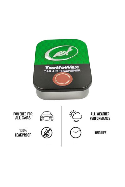 Turtle Wax Car Air Freshener Cherry Fragrance 30g, Long Lasting, Leak Proof, All Season Use