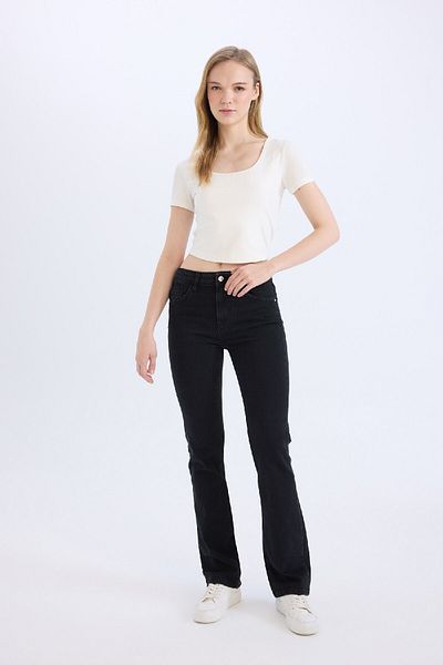 DeFacto High Waist Long Jeans D5529Ax24Cw