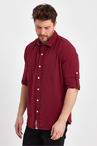 Weyeze Linen Ae-Y13007Lns Basic Shirt