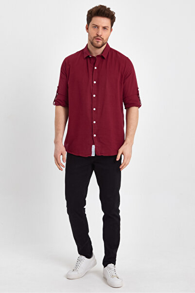 Weyeze Linen Ae-Y13007Lns Basic Shirt