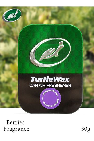 Turtle Wax Car Air Freshener Berries Fragrance 30g, Long Lasting, Leak Proof, All Season Use