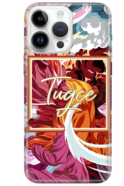 cupcase Apple iPhone 15 Pro Silikon Esnek Kişiye Özel Fotoğraflı Resimli - Tv...