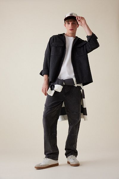 DeFacto Ακρυλικό μπουφάν Relaxed Fit - Μακρυμάνικο, Basic Model C5961ax24au