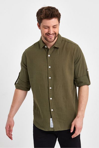 Weyeze Linen Ae-Y13007Lns Basic Shirt